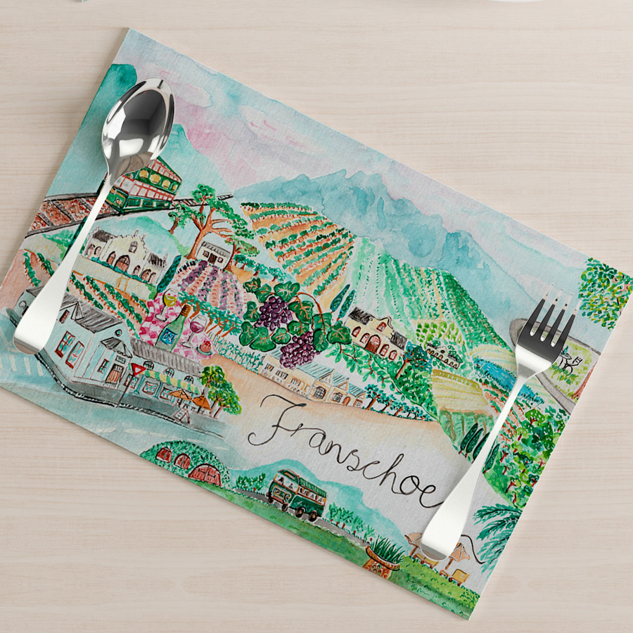 Franschoek placemats Franschoek placemats